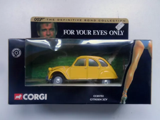 Corgi: James Bond 007 ~ For Your Eyes Only ~ Citroen 2Cv ~ Mib