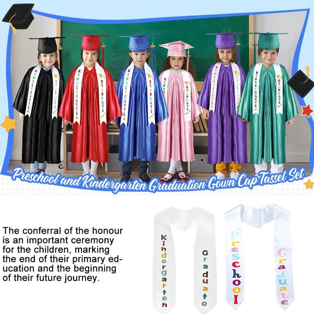 Graduation Shoulder Strap Letter Design Creative Kids Cerem/ Shawl N9E7