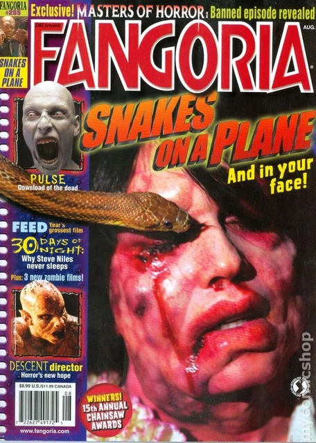 Fangoria 1st Series #255 VG 2006 Stock Image Low Grade