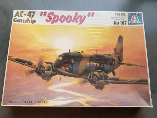 Douglas AC-47 Gunship Italeri 167 1/72