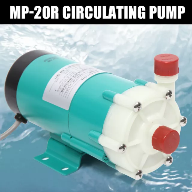 MP-20R Magnetic Drive Industrial Chemical Circulation Water Pump 27L/min 110V