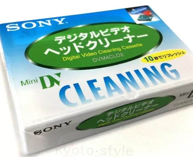 Cassette k7  de Nettoyage MiniDV Mini Dv SONY  cleaner DVM4CLD2 neuve