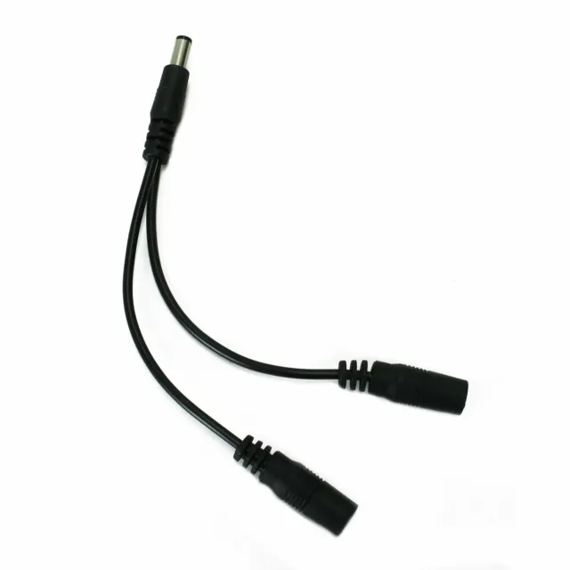 Voodoo Lab PPAV 2.1mm Output Splitter Male-Female/Female Adapter Y-Cable