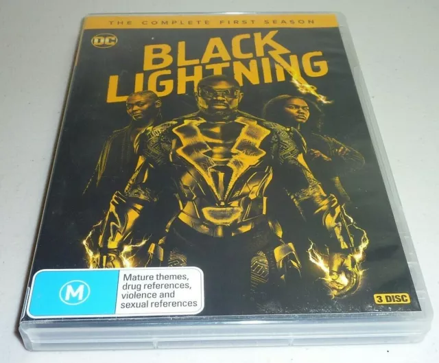 Black Lightning Complete First Season One 1 DVD NEW Region 4 R4 aus