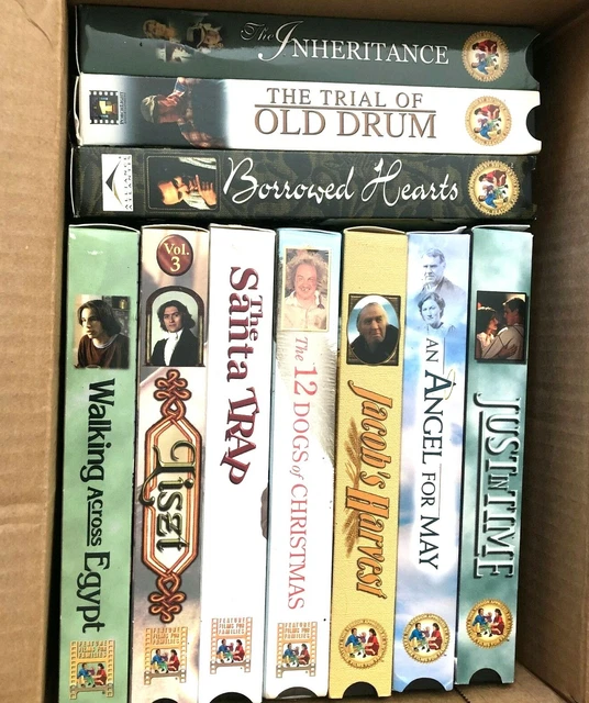VHS MOVIES/VHS TAPES, (Lot of 10) Feature Films for Families