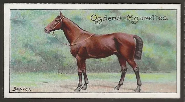 Ogdens-Racehorses 1907 (Horse Racing)-#33- Santoi