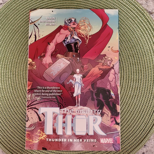 Mighty Thor Thunder In Her Veins Vol. 1 Marvel Graphic Novel Comic Book
