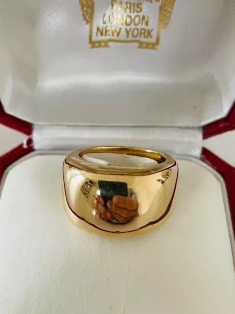 Cartier Ring Nouvelle Vague 18k Gelbgold, Top Zustand, Gr. 52