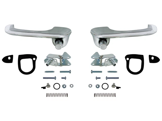 1964-65 Falcon Door Handles LH RH 1695-66 1969-70 Mustang Ford High Quality New