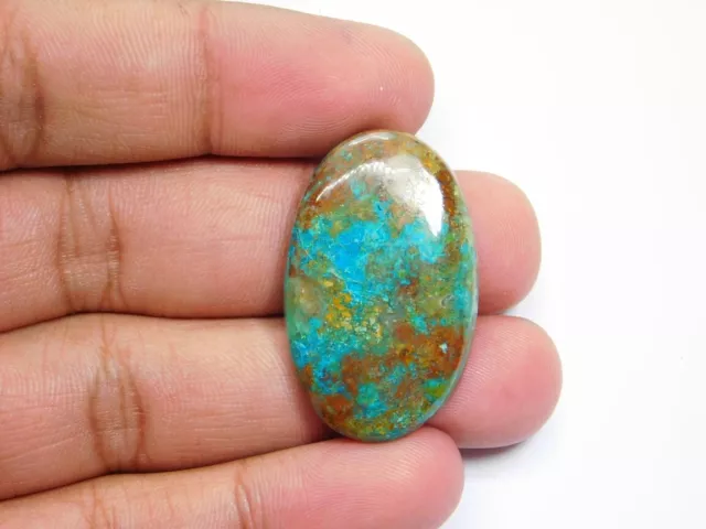 100% Natural Sonora Sunrise Chrysocolla Cabochon Loose Gemstone 41 Cts. ME-3066