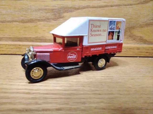 Coca Cola Matchbox Collectible 1932 Ford Model AA Truck