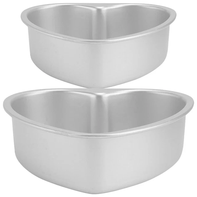 Stampo Per Torte A Forma Di Cuore Regolabile – Senza Fondo, In Acciaio Inox 304, Dimensioni Da 14 A 27 Cm