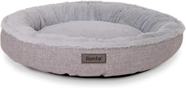 Cama Redonda para Perros cojín para Perros sofá Perros Cama con Forma de Donut,