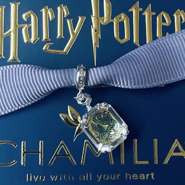 GENUINE CHAMILIA X HARRY POTTER Slytherin Locket Charm NEW in Box 29.95 PicClick UK