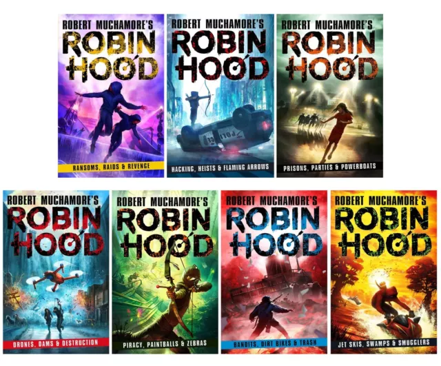 Robin Hood Series by Robert Muchamore 7 Books Set - Ages 10-17 - Paperback