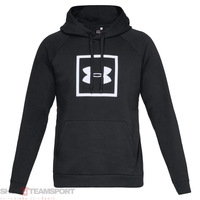 Felpa con cappuccio UNDER ARMOUR Rival grande logo pile pullover con cappuccio [1329745-001]