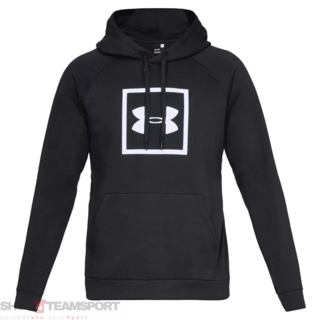 UNDER ARMOUR Rival Big Logo Fleece Hoodie Kapuzenpullover Pullover [1329745-001]