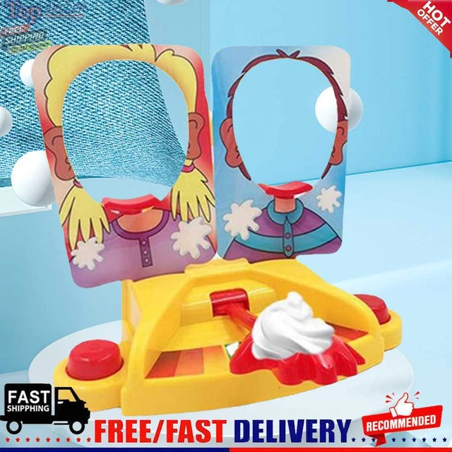 Wokex - Torta Faccia Divertente Divertente Gioco Da Tavolo Giocattolo Da Festa