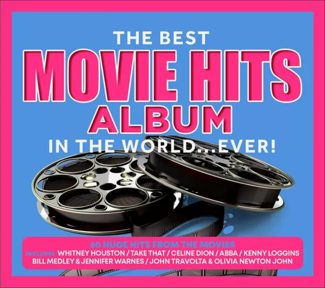 MOVIE HITS * 60 Great Soundtrack Hits * New 3-CD Boxset * All Original Artists