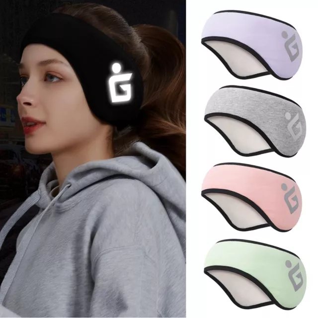 Fleece Ear Cover Ear Warmer Running Headband Winter Sweatband Earmuffs Headband