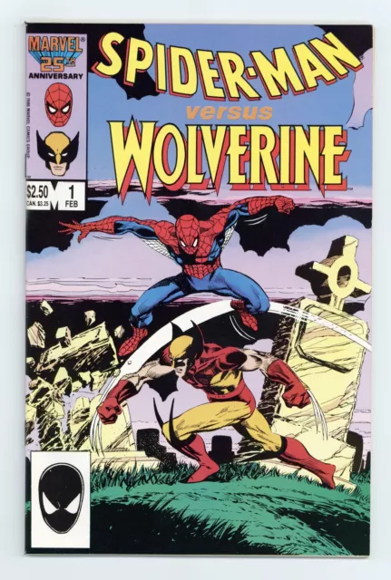 Spider-Man vs. Wolverine 1st Edition #1 FN/VF 7.0 1987