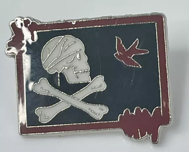 Disney Pirates of the Caribbean At World's End Captain Jack Sparrow Flag Pin