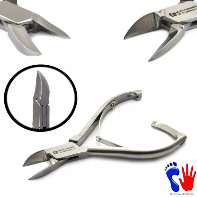 Professional Toe Nail Cuts Clippers Chiropody Podiatry Pedicure Foot Care CE*