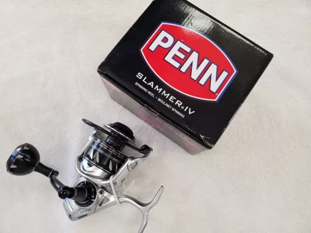 PENN SLAMMER IV Spinning Fishing Reel, Select Size & Speed