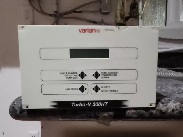 Varian Turbo-V 300HT, 4 Turbomolecular Pump Controller W/ POWER CORD / USED