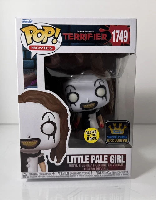 Figurine Funko POP! Terrifier - Little Pale Girl GITD #1749 - Effet Luminescent, Neuf Sous Boîte