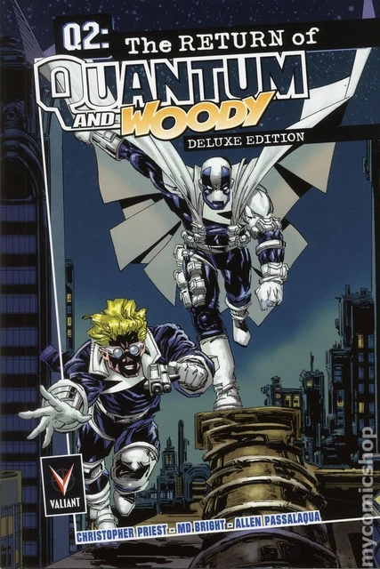 Q2 The Return of Quantum and Woody HC Deluxe Edition #1-1ST NM 2015 Stock Image