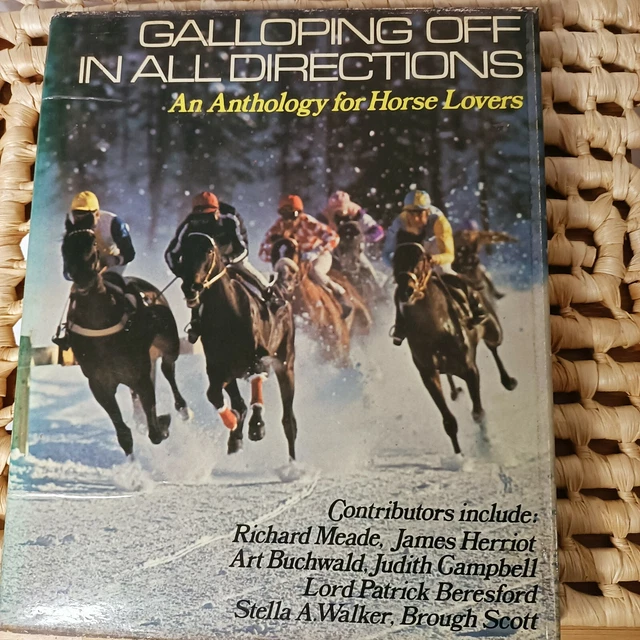 Galloping Off In All Directions 1978 James Herriot Richard Meade Art Buchwald et
