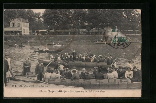 CPA Nogent-Plage, Les Passeurs du Bal Champetre