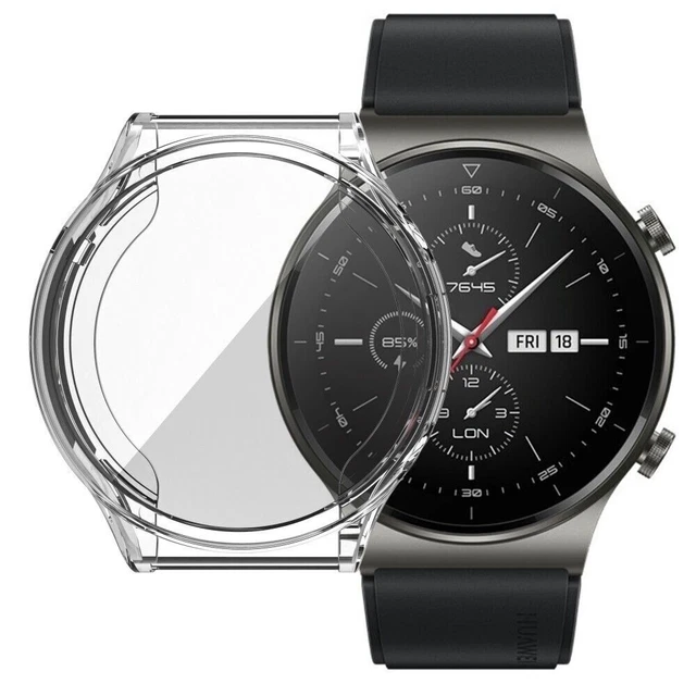 Electroplating TPU Case for Huawei Watch GT 2 Pro - Transparent