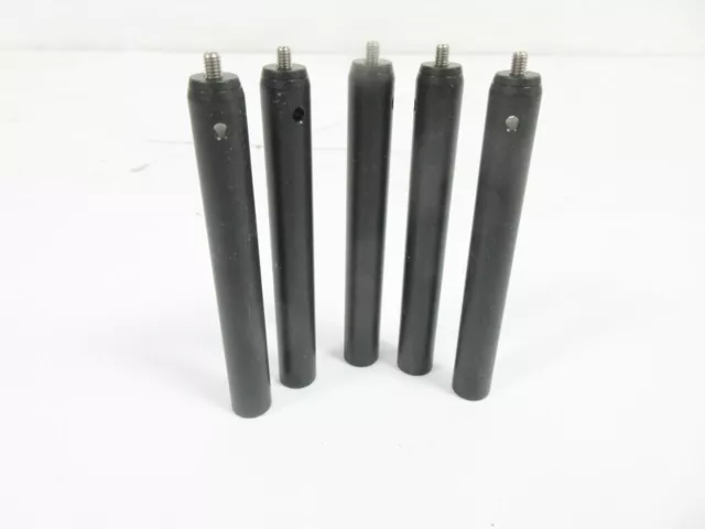 5 x THORLABS TRA100/M - Ø12.7 MM ALUMINUM POST, M4 SETSCREW, M6 L = 100 MM