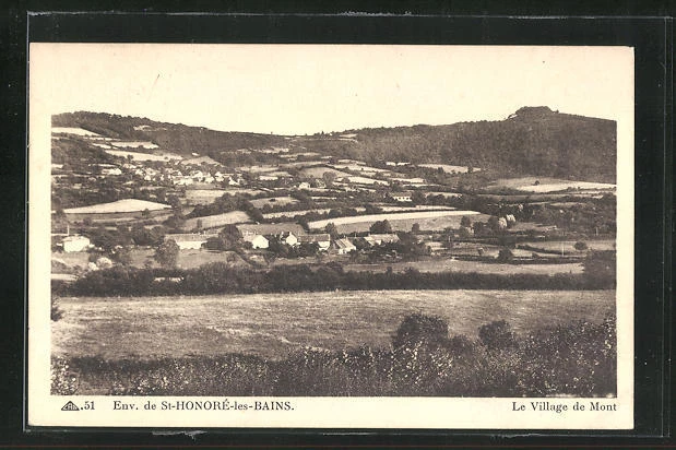 CPA Mont, Vue Generale