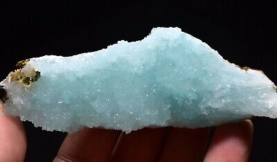 94g Top！ Natural Blue Aragonite Crystal Cluster Rare Mineral Specimens China