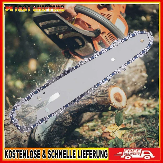 Set catene e guida 4/6 pollici catene per motoseghe affilate per motoseghe (6 Zo)