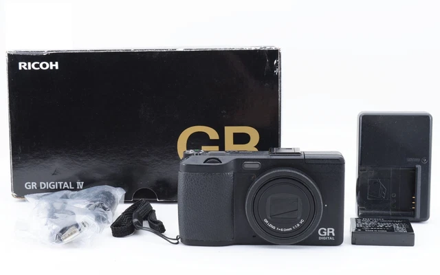 【NEAR MINT in Box】 Ricoh GR IV 4 Digital Digital Camera 10.4MP Black From JAPAN 2
