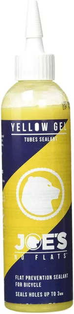 JOES NO-FLATS Yellow Inner Tube Sealant 240mL - NOT FOR TUBELESS