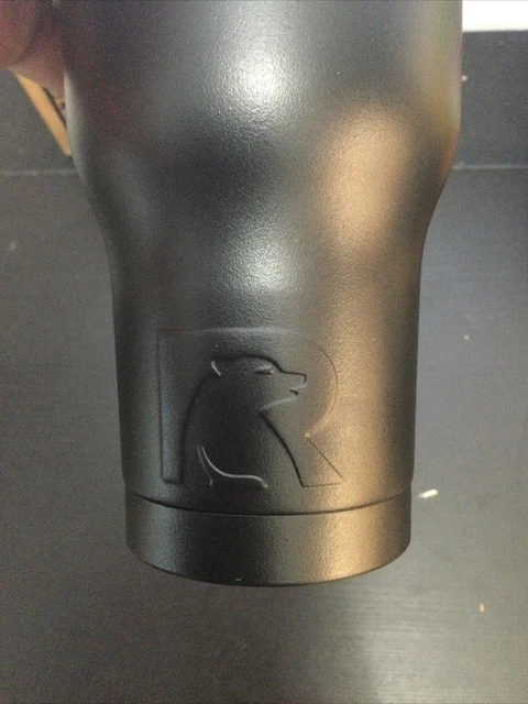 RTIC 20 oz Tumbler Hot Cold Double Wall Vacuum Insulated 20oz Matte Black 2022! 2