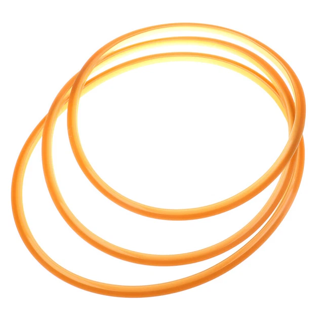 Guarnizione gomma silicone colore marrone anello di tenuta per alluminio - cottura rapida - lk