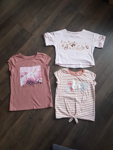 Girls Tshirt Bundle Aged 6-7 Years