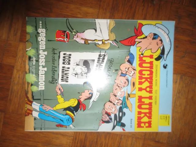 ⭐ Lucky Luke Band 24 ... gegen Joss Jamon Comic 1980 Delta Verlag ⭐