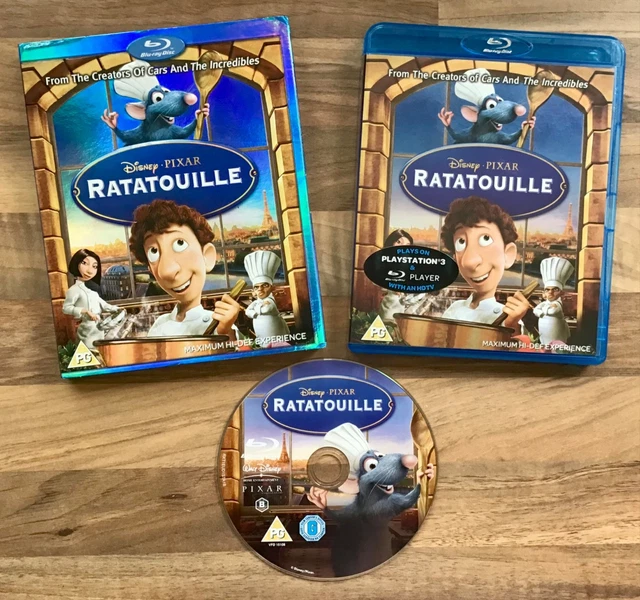 RATATOUILLE - DISNEY Pixar Blu-Ray Film Including Rare Outer Slip Case