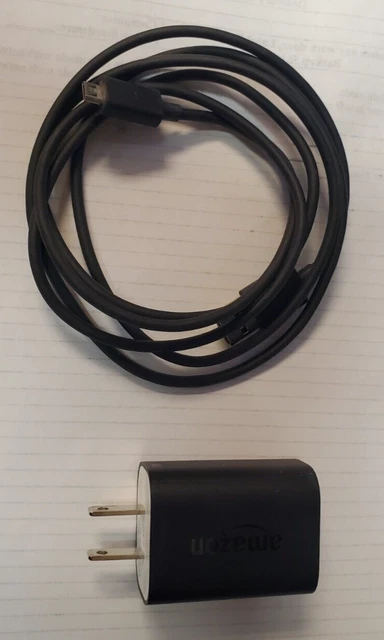 Amazon Original 9W USB Power/Adapter Charger Kindle Alexa PS57CP Micro USB Cable