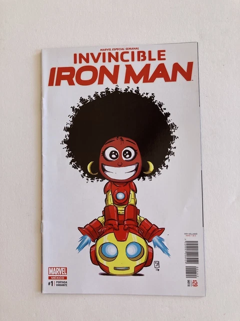 invincible Iron Man #1 (MARVEL 2016) Skottie Young MEXICAN variant Riri Williams