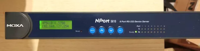 MOXA NPort 5610-8 Device server RS232 Multiporta. 1 PORTA GUASTA