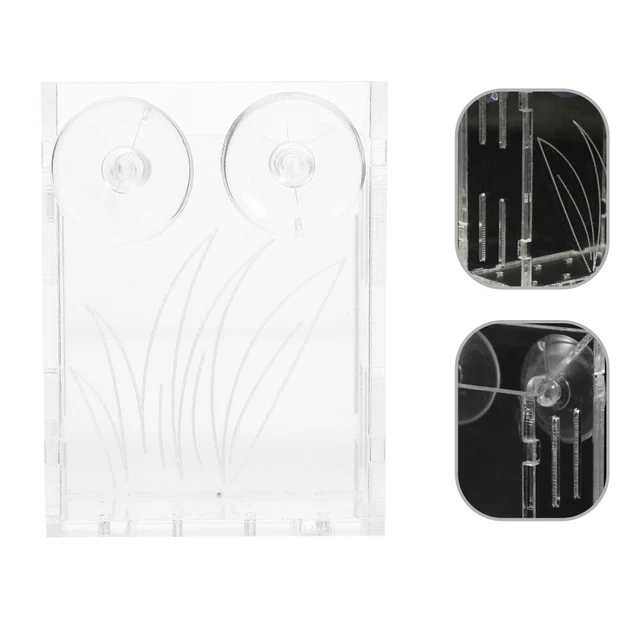 Fish Tank Planting Cup Acrylic Monte Carlo Aquarium Hanging Holder Glass