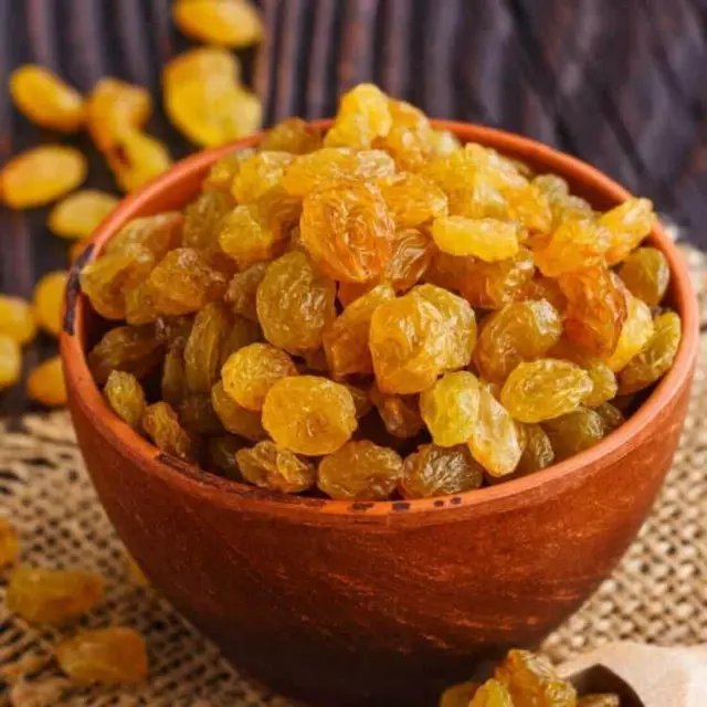 Raisins secs sucrés dorés Testy / Kishmish - 50 grammes